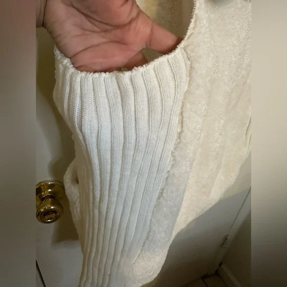 Love Tree Cream Fleece Vest - Picture 5 of 8